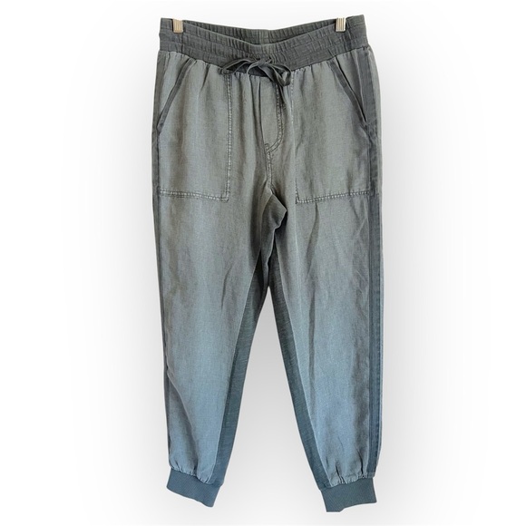 Splendid Lakeside Jogger, lyocell/linen blend, moss green, size S - Picture 2 of 14